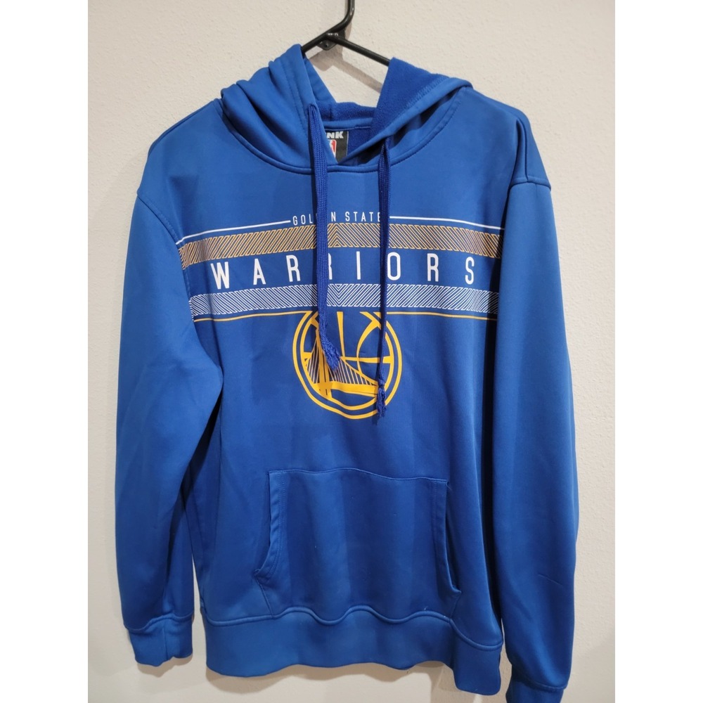 Golden State Warriors Blue Hooded Sweatshirt Hoodie Size M - NBA UNK